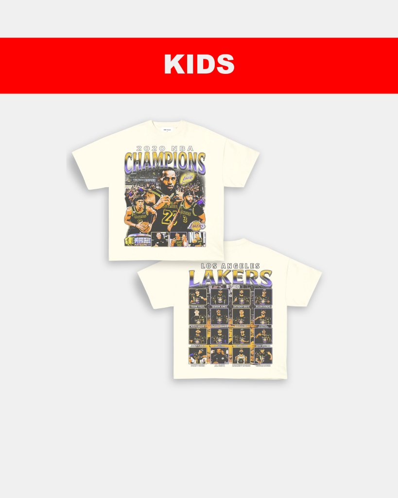 2020 NBA CHAMPIONS - KIDS TEE - [DS] - VIP - GAME CHANGERS TEE