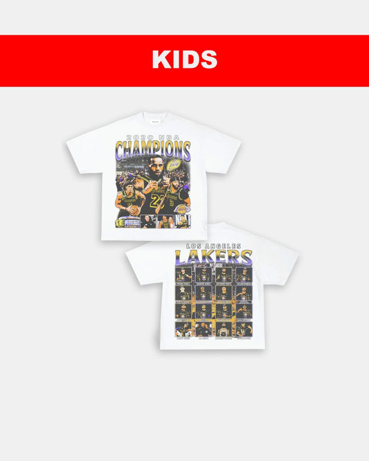 2020 NBA CHAMPIONS - KIDS TEE - [DS] - VIP - GAME CHANGERS TEE