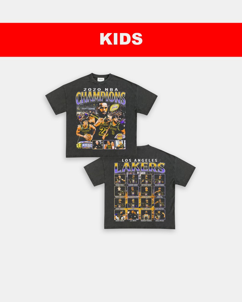 2020 NBA CHAMPIONS - KIDS TEE - [DS] - VIP - GAME CHANGERS TEE
