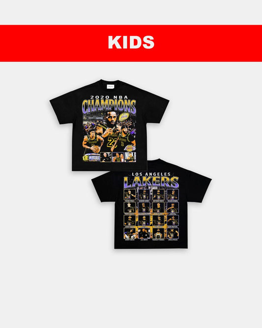 2020 NBA CHAMPIONS - KIDS TEE - [DS] - VIP - GAME CHANGERS TEE