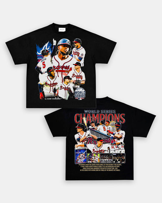 2021 WORLD SERIES CHAMPS - BRAVES TEE - [DS]