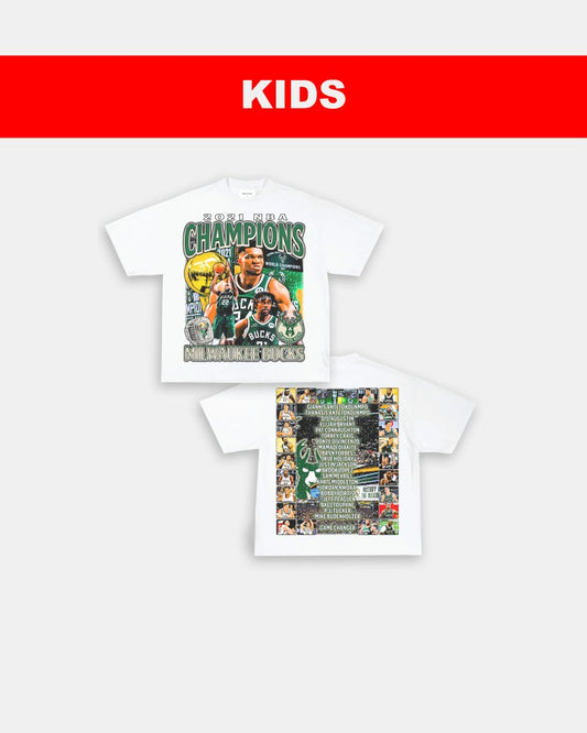 2021 NBA CHAMPIONS - KIDS TEE - [DS] - VIP - GAME CHANGERS TEE