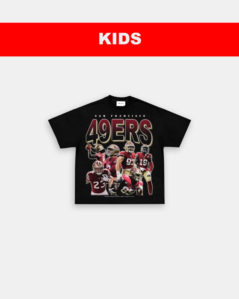 2022 49ERS - KIDS TEE - VIP - GAME CHANGERS TEE