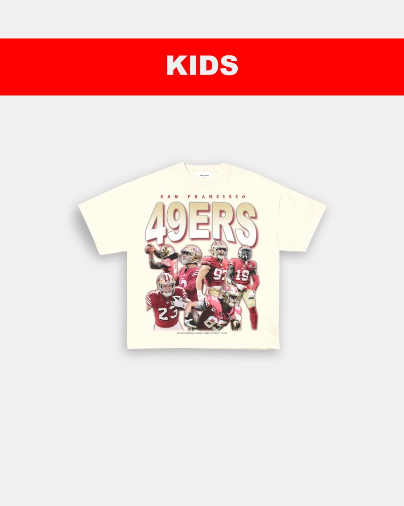 2022 49ERS - KIDS TEE - VIP - GAME CHANGERS TEE