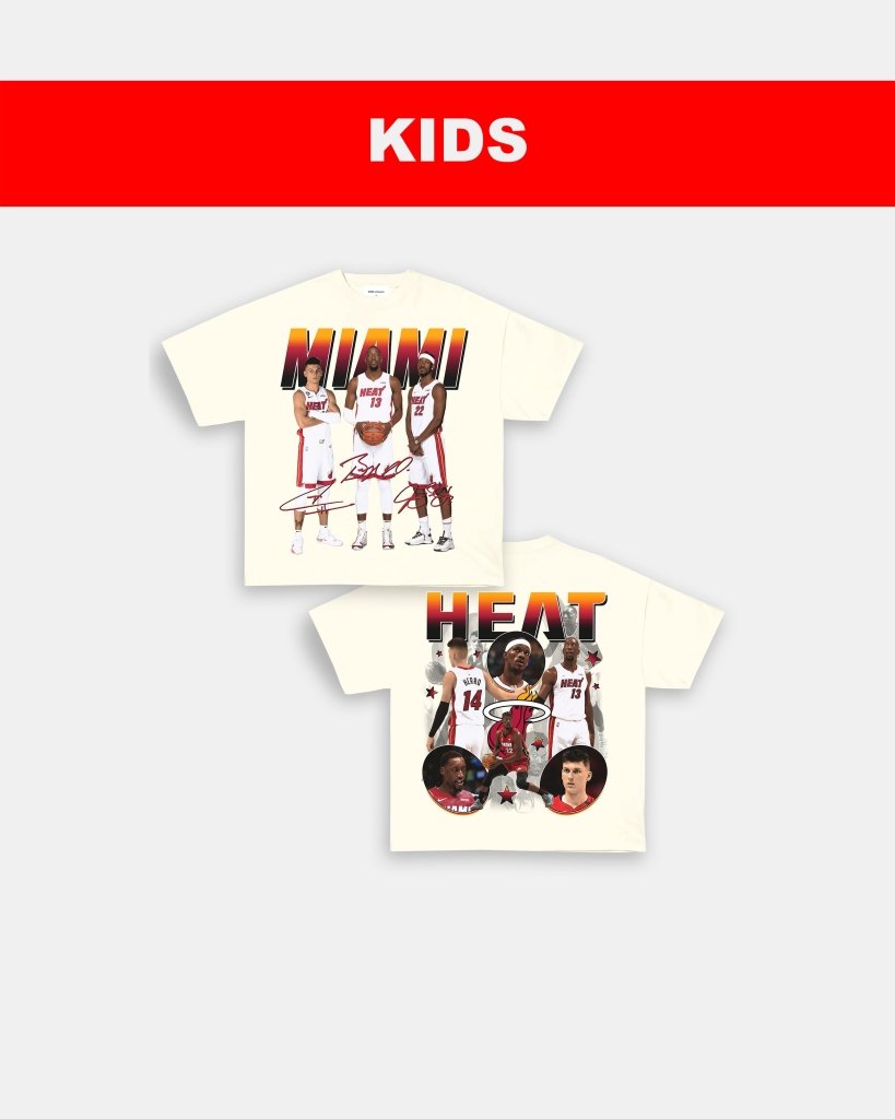 2023 HEAT - KIDS TEE - [DS] - VIP - GAME CHANGERS TEE