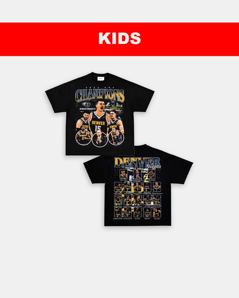 2023 NBA CHAMPIONS - KIDS TEE - [DS] - VIP - GAME CHANGERS TEE