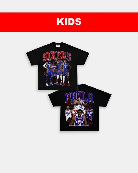 2023 SIXERS - KIDS TEE - [DS] - VIP - GAME CHANGERS TEE