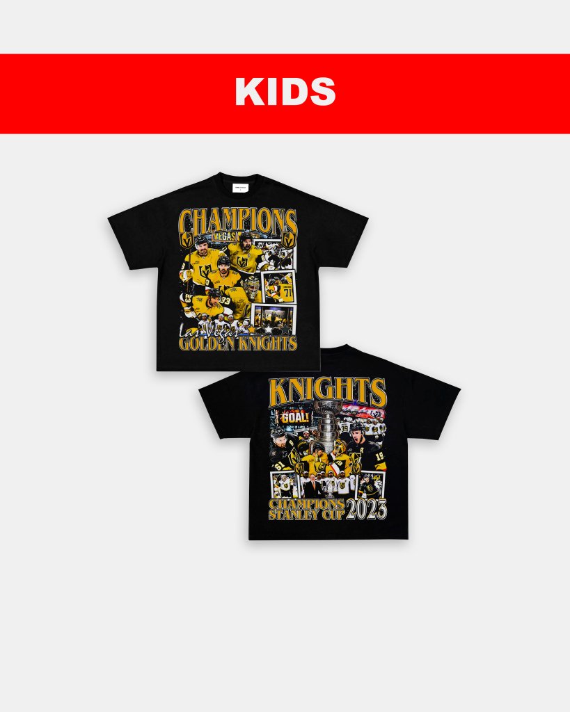 2023 STANLEY CUP CHAMPIONS - KIDS TEE - [DS] - VIP - GAME CHANGERS TEE