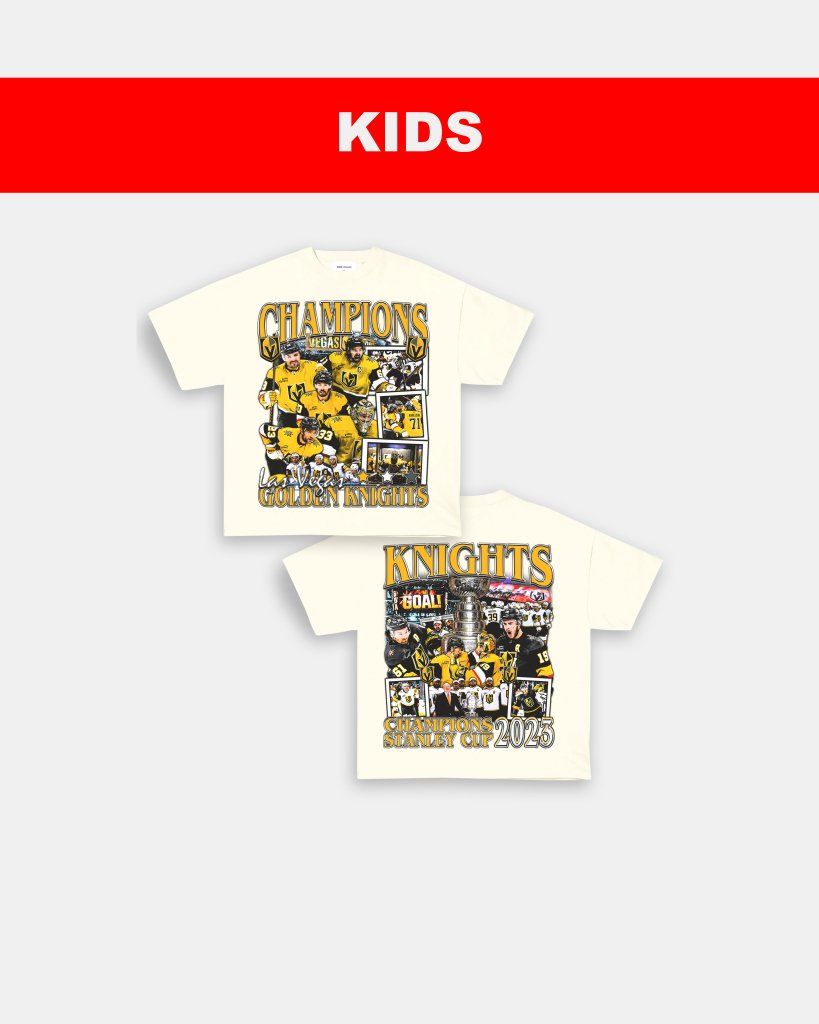 2023 STANLEY CUP CHAMPIONS - KIDS TEE - [DS] - VIP - GAME CHANGERS TEE