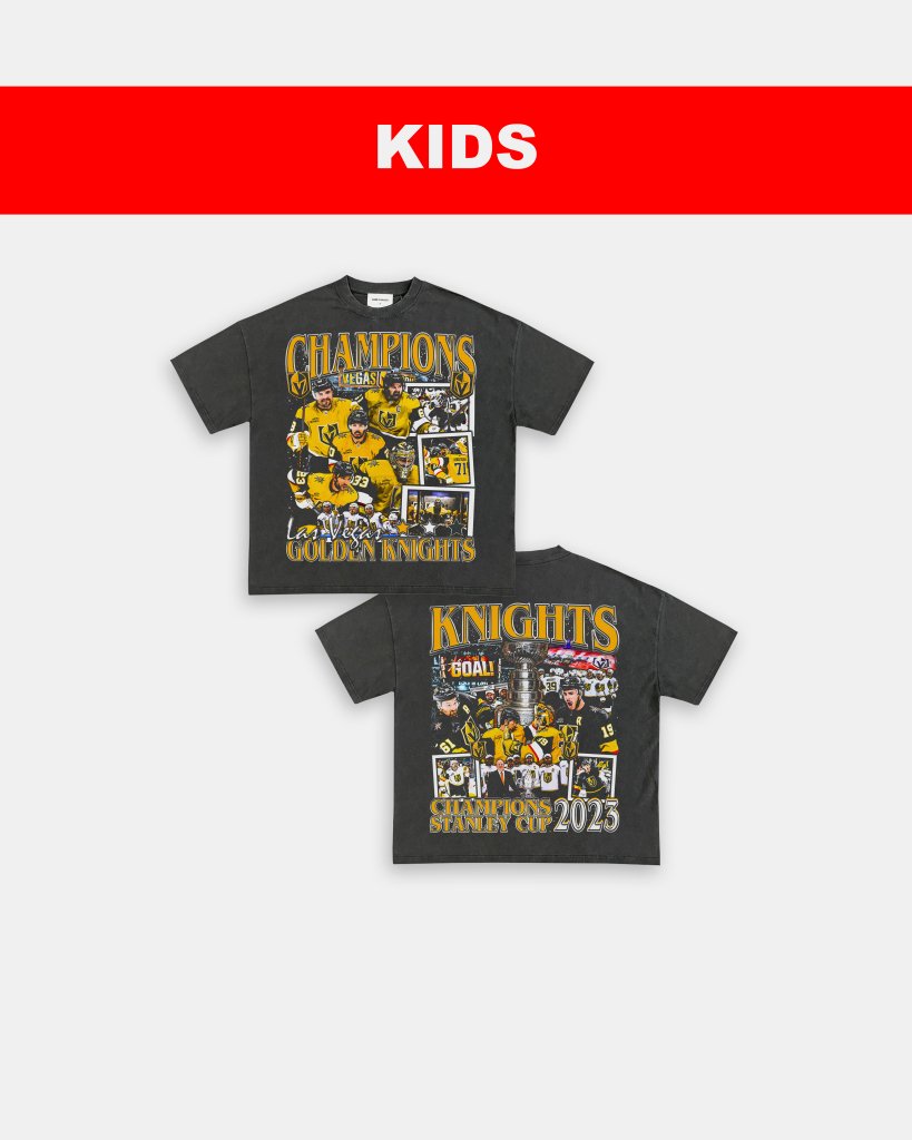 2023 STANLEY CUP CHAMPIONS - KIDS TEE - [DS] - VIP - GAME CHANGERS TEE