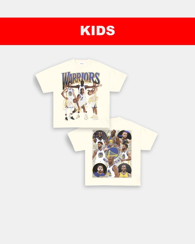2023 WARRIORS - KIDS TEE - [DS] - VIP - GAME CHANGERS TEE