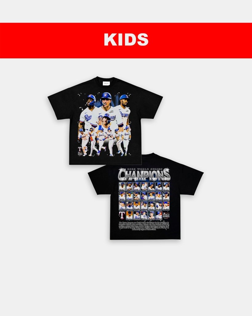 2023 WORLD SERIES CHAMPS - KIDS TEE - [DS] - VIP - GAME CHANGERS TEE