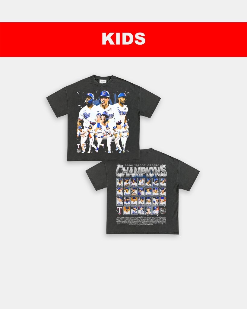 2023 WORLD SERIES CHAMPS - KIDS TEE - [DS] - VIP - GAME CHANGERS TEE