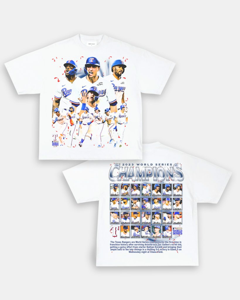 2023 WORLD SERIES CHAMPS TEE - [DS] - VIP - GAME CHANGERS TEE