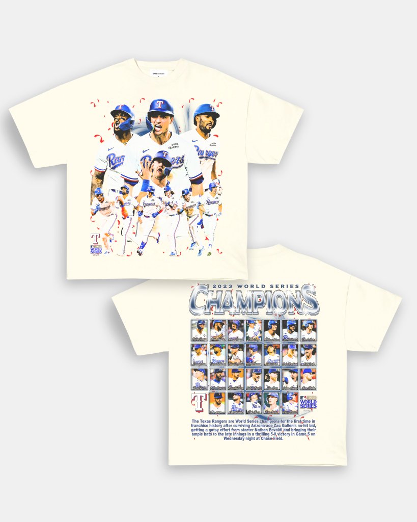 2023 WORLD SERIES CHAMPS TEE - [DS] - VIP - GAME CHANGERS TEE