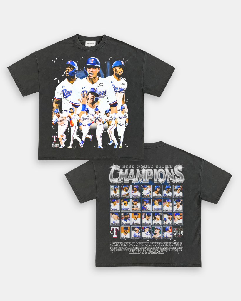 2023 WORLD SERIES CHAMPS TEE - [DS] - VIP - GAME CHANGERS TEE