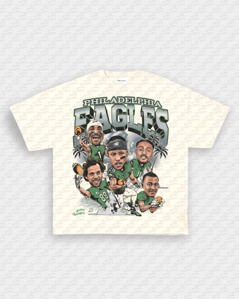 2024 BIG HEAD EAGLES V2 TEE - VIP - GAME CHANGERS GRAPHIC TEE