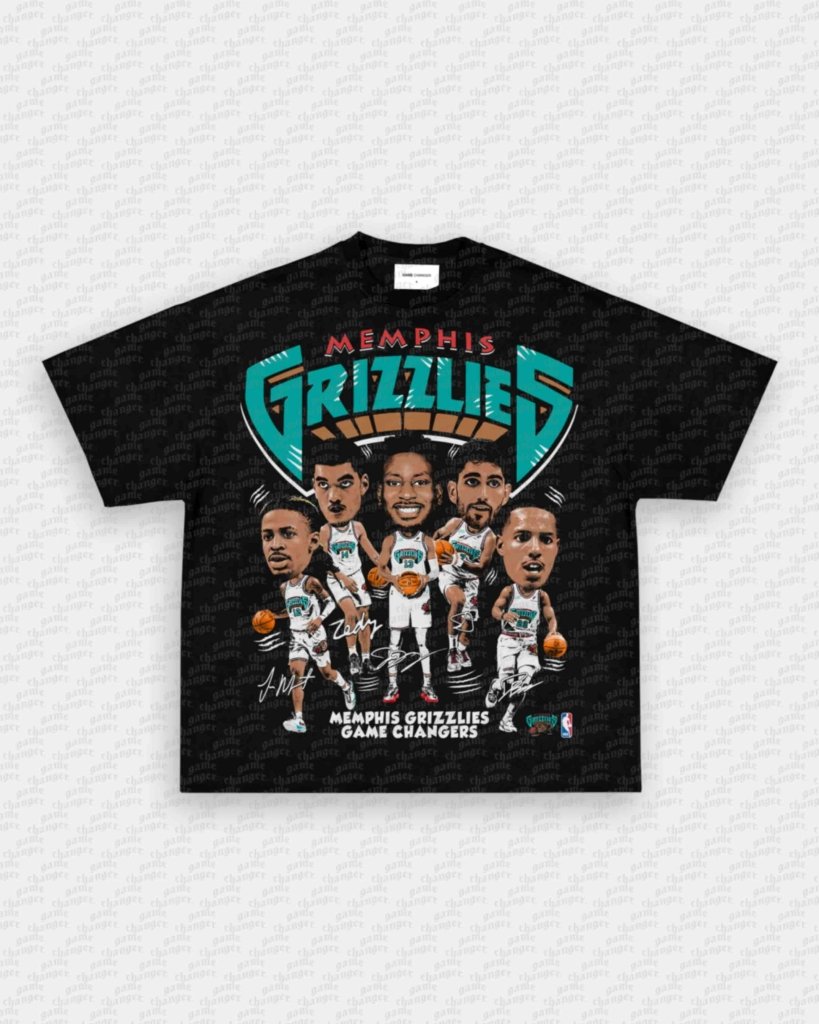 2024 BIG HEAD GRIZZLIES TEE - VIP - GAME CHANGERS - GAME CHANGERS GRAPHIC TEE