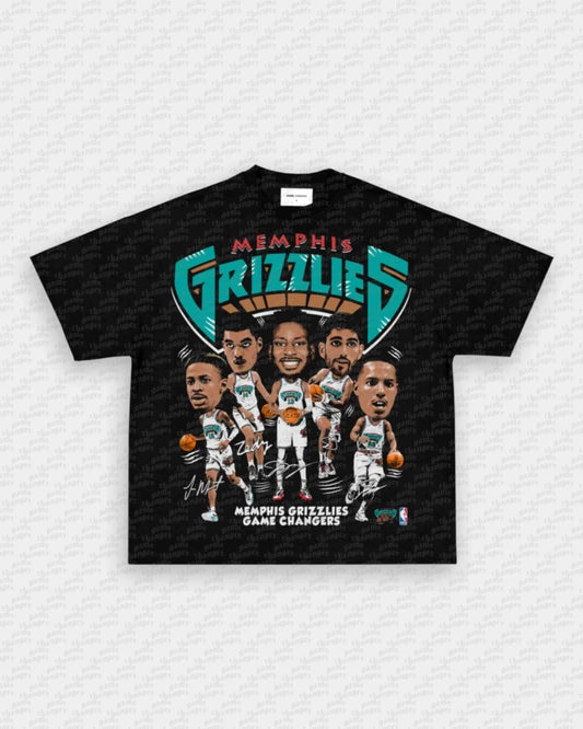 2024 BIG HEAD GRIZZLIES TEE - VIP - GAME CHANGERS - GAME CHANGERS GRAPHIC TEE