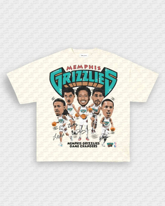 2024 BIG HEAD GRIZZLIES TEE - VIP - GAME CHANGERS - GAME CHANGERS GRAPHIC TEE