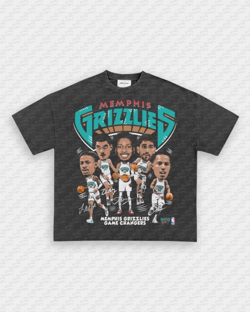 2024 BIG HEAD GRIZZLIES TEE - VIP - GAME CHANGERS - GAME CHANGERS GRAPHIC TEE