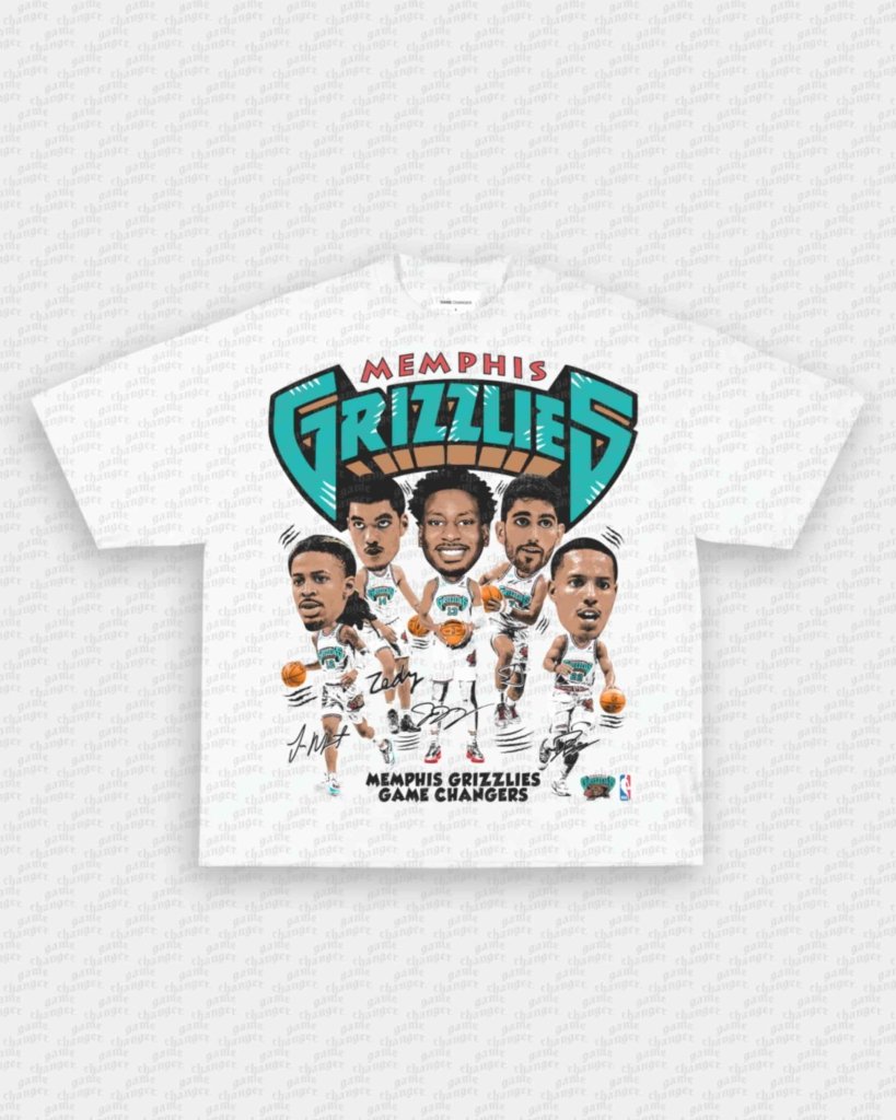 2024 BIG HEAD GRIZZLIES TEE - VIP - GAME CHANGERS - GAME CHANGERS GRAPHIC TEE