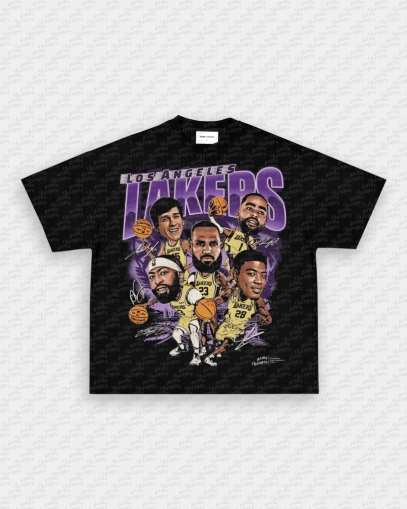 2024 BIG HEAD LAKERS TEE - VIP - GAME CHANGERS - GAME CHANGERS GRAPHIC TEE