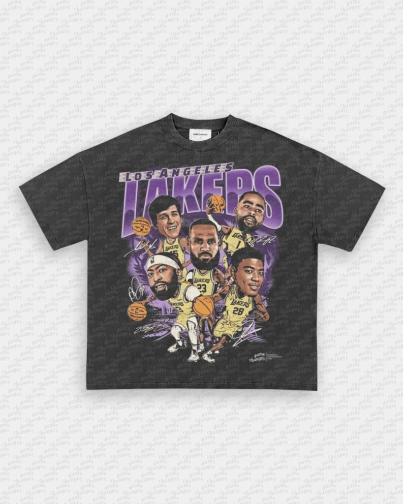 2024 BIG HEAD LAKERS TEE - VIP - GAME CHANGERS - GAME CHANGERS GRAPHIC TEE