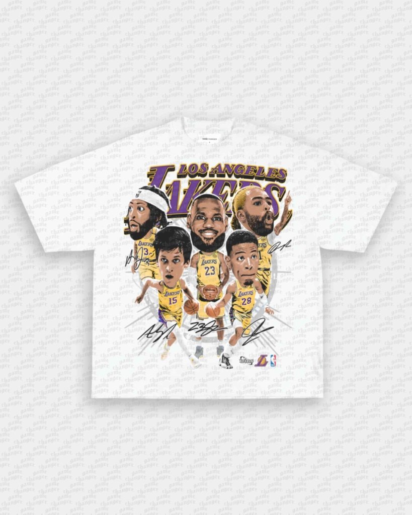 2024 BIG HEAD LAKERS V2 TEE - VIP - GAME CHANGERS - GAME CHANGERS GRAPHIC TEE