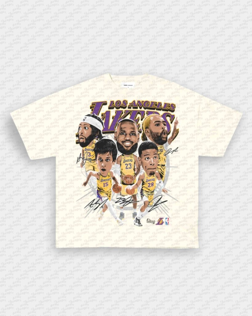 2024 BIG HEAD LAKERS V2 TEE - VIP - GAME CHANGERS - GAME CHANGERS GRAPHIC TEE