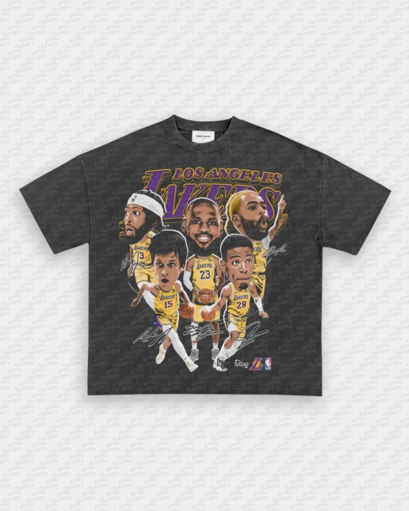 2024 BIG HEAD LAKERS V2 TEE - VIP - GAME CHANGERS - GAME CHANGERS GRAPHIC TEE