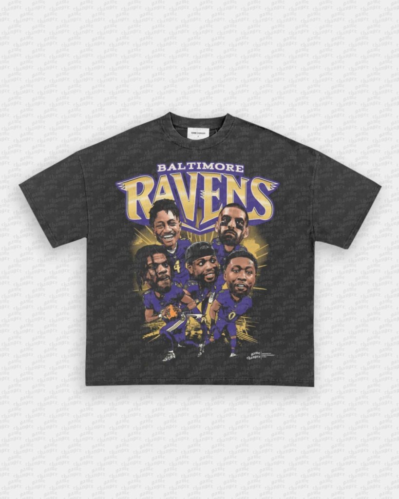 2024 BIG HEAD RAVENS TEE - VIP - GAME CHANGERS - GAME CHANGERS GRAPHIC TEE