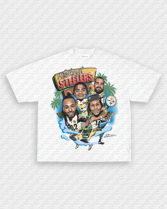 2024 BIG HEAD STEELERS V2 TEE - VIP - GAME CHANGERS - GAME CHANGERS GRAPHIC TEE