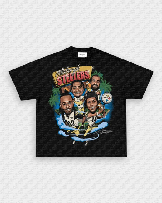 2024 BIG HEAD STEELERS V2 TEE - VIP - GAME CHANGERS - GAME CHANGERS GRAPHIC TEE