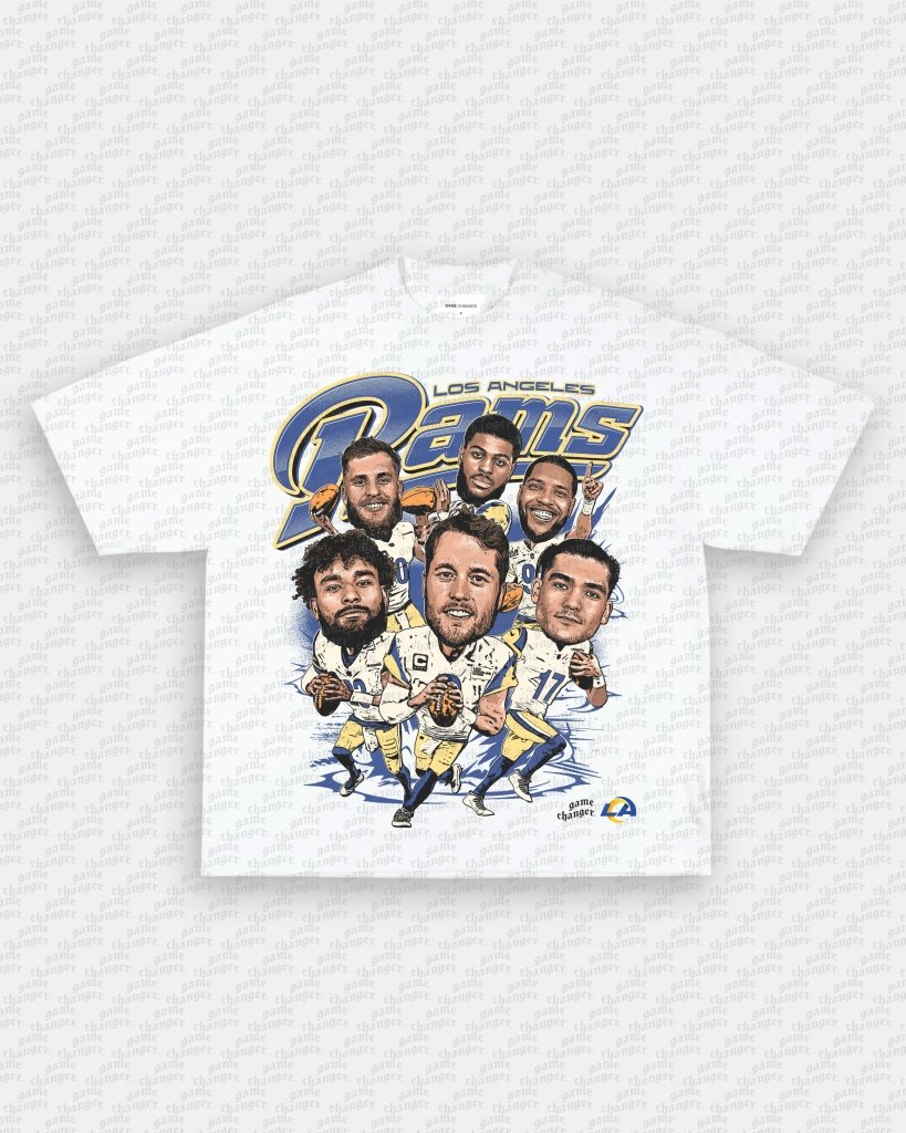 2024 RAMS CARICATURE TEE - VIP - GAME CHANGERS TEE