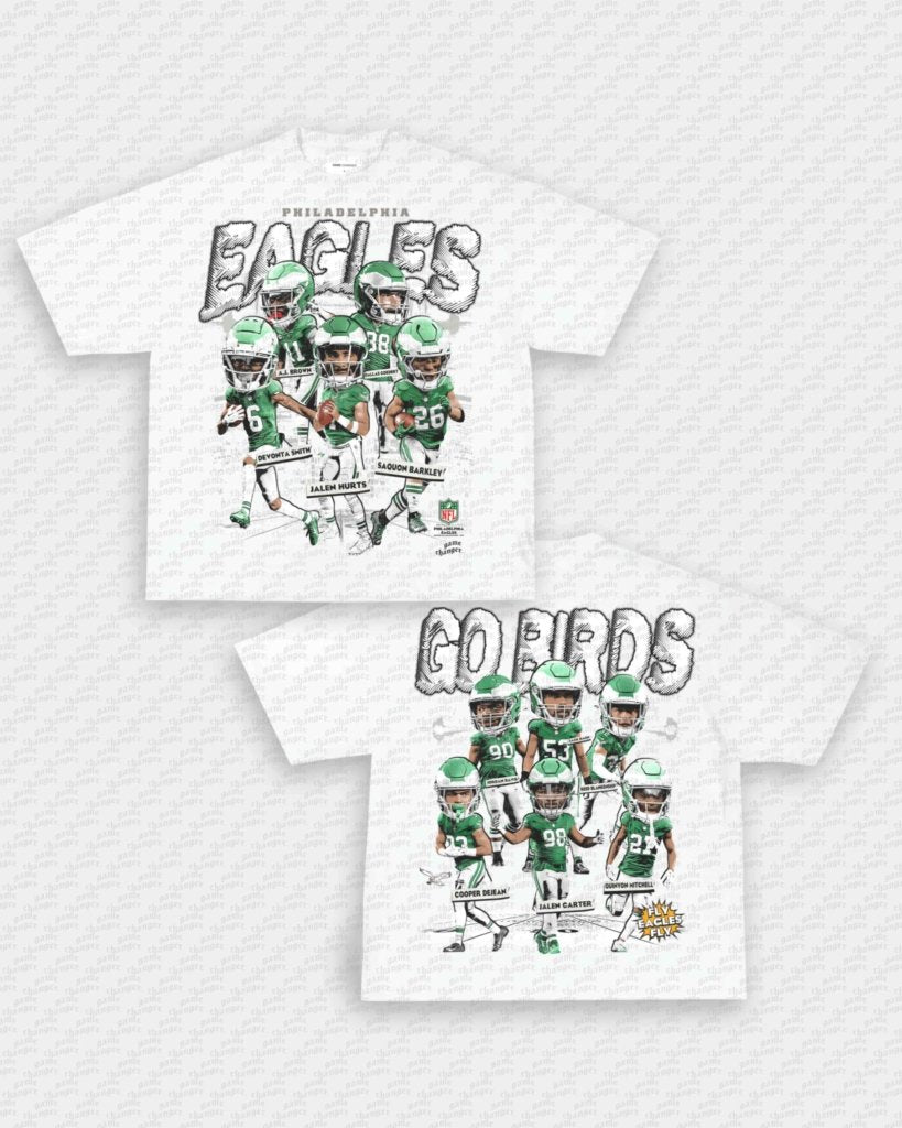 2025 BIG HEAD EAGLES TEE - [DS] - VIP - GAME CHANGERS - GAME CHANGERS GRAPHIC TEE