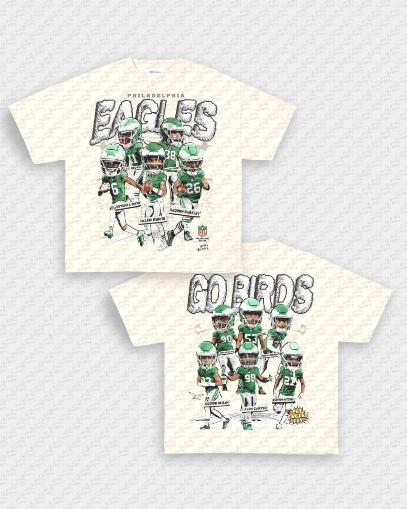2025 BIG HEAD EAGLES TEE - [DS] - VIP - GAME CHANGERS - GAME CHANGERS GRAPHIC TEE