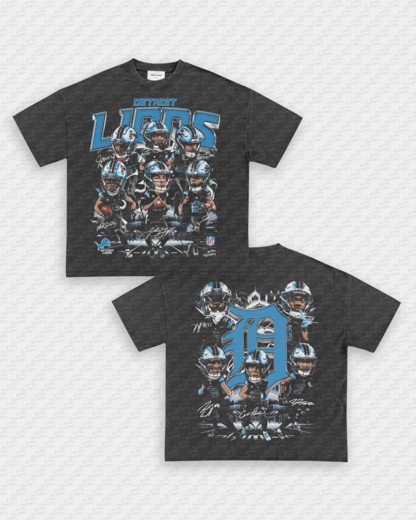 2025 BIG HEAD LIONS TEE - [DS] - VIP - GAME CHANGERS - GAME CHANGERS GRAPHIC TEE