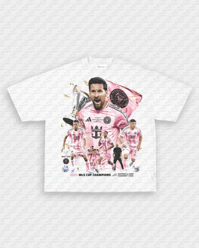 2025 MLS CHAMPS V2 TEE - VIP - GAME CHANGERS - GAME CHANGERS GRAPHIC TEE