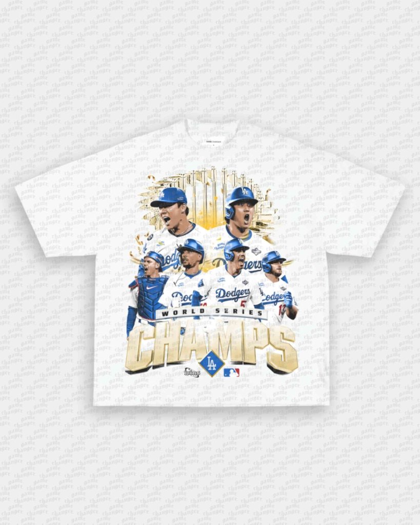2025 WORLD SERIES CHAMPS TEE - VIP - GAME CHANGERS - GAME CHANGERS GRAPHIC TEE