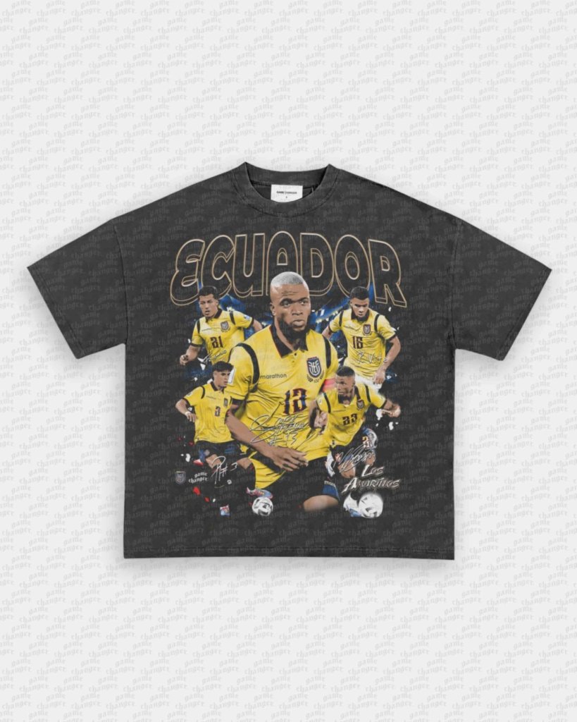 2026 ECUADOR WORLD CUP TEE - VIP - GAME CHANGERS - GAME CHANGERS GRAPHIC TEE