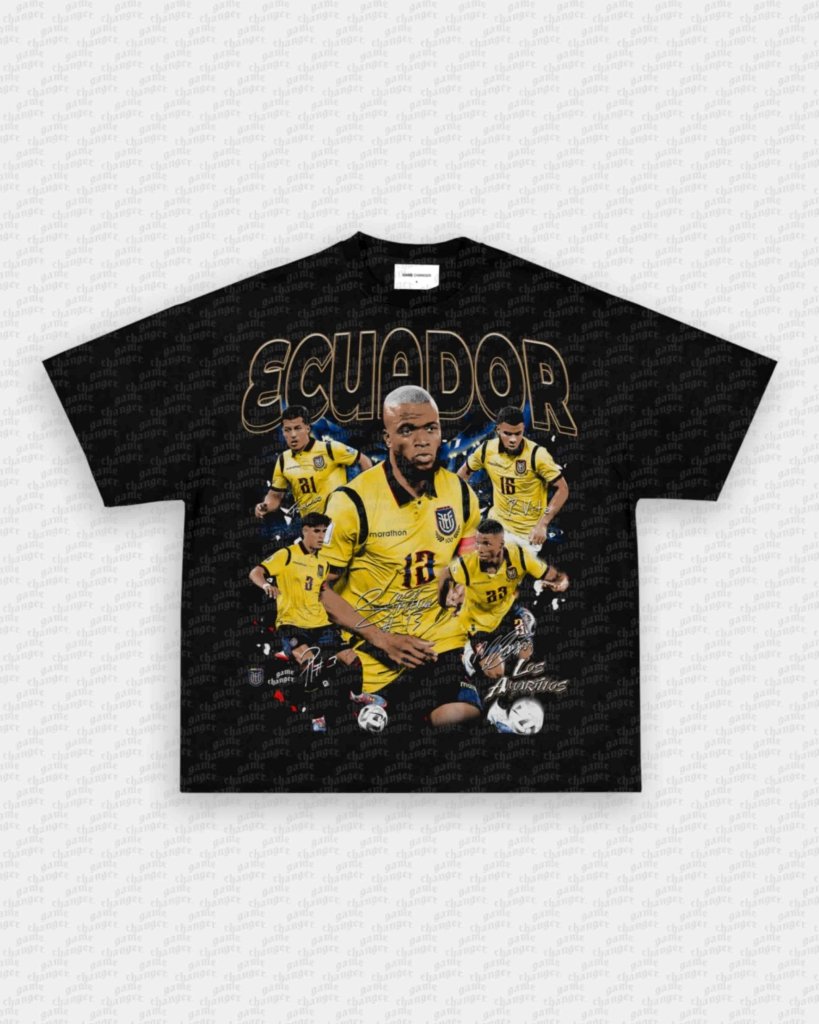 2026 ECUADOR WORLD CUP TEE - VIP - GAME CHANGERS - GAME CHANGERS GRAPHIC TEE
