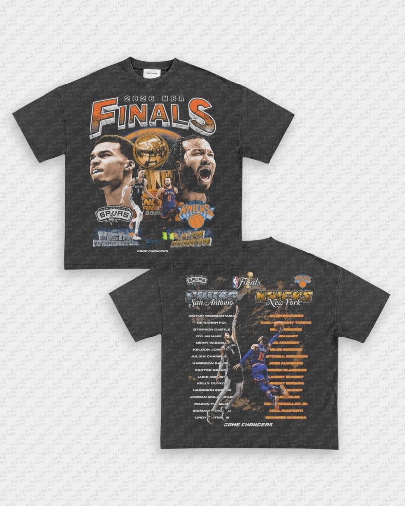 2026 NBA FINALS V4 TEE - [DS] - VIP - GAME CHANGERS - GAME CHANGERS GRAPHIC TEE