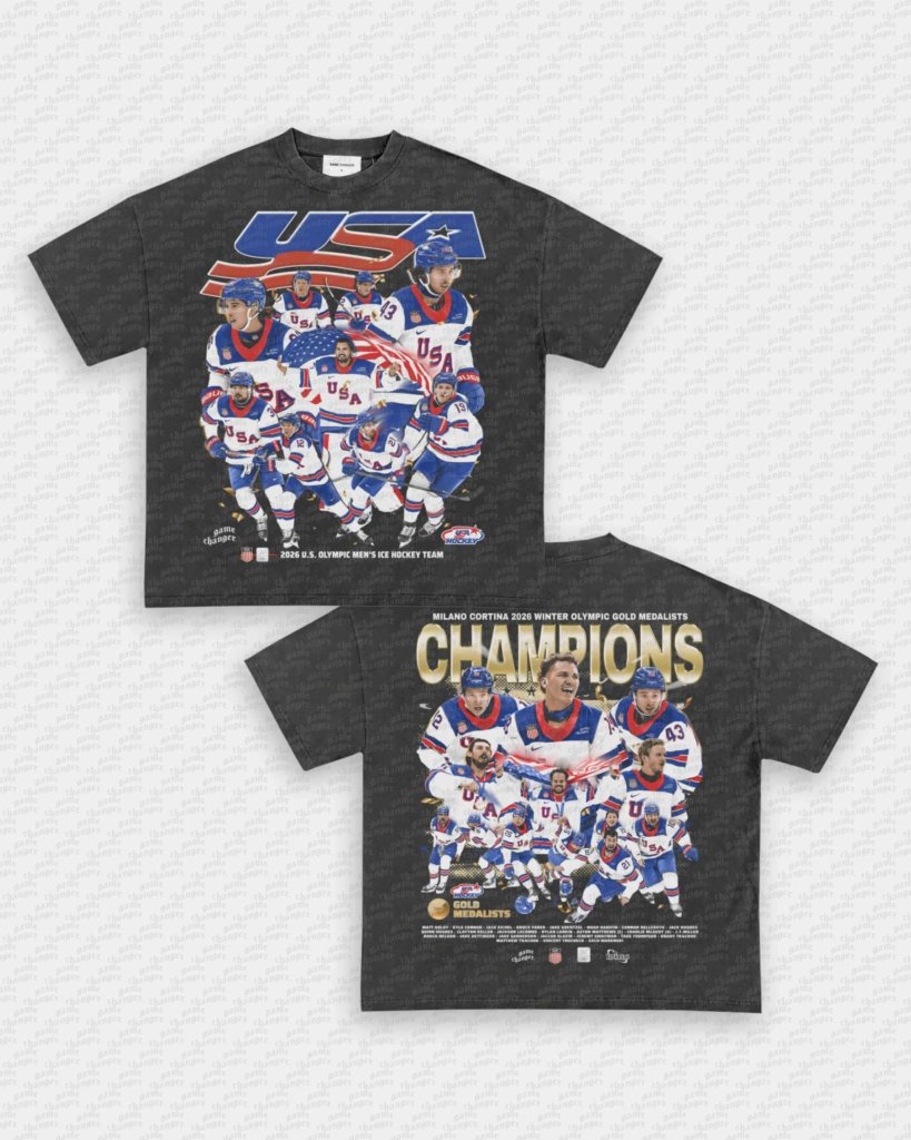 2026 USA HOCKEY TEE - [DS] - VIP - GAME CHANGERS - GAME CHANGERS GRAPHIC TEE