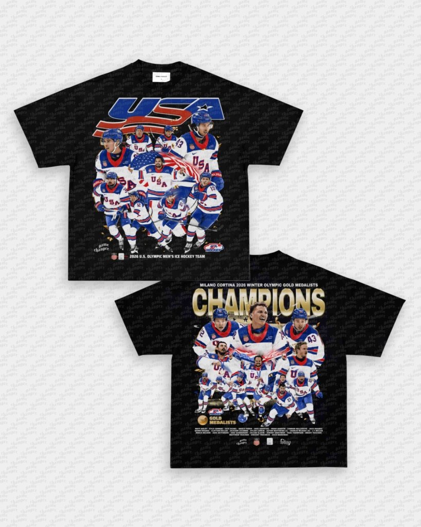 2026 USA HOCKEY TEE - [DS] - VIP - GAME CHANGERS - GAME CHANGERS GRAPHIC TEE
