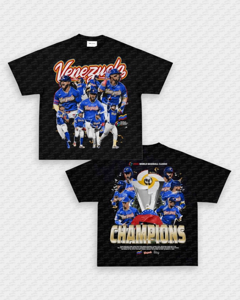 2026 WBC CHAMPS TEE - [DS] - VIP - GAME CHANGERS - GAME CHANGERS GRAPHIC TEE