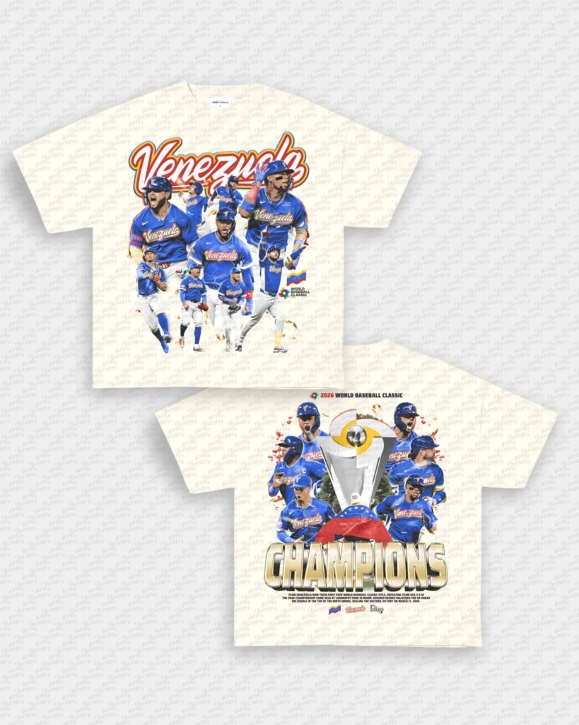 2026 WBC CHAMPS TEE - [DS] - VIP - GAME CHANGERS - GAME CHANGERS GRAPHIC TEE