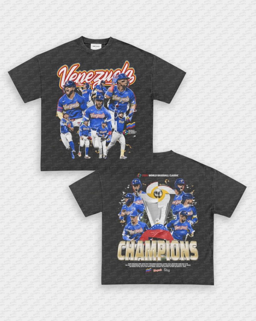2026 WBC CHAMPS TEE - [DS] - VIP - GAME CHANGERS - GAME CHANGERS GRAPHIC TEE