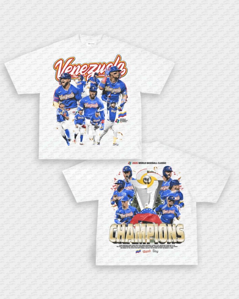 2026 WBC CHAMPS TEE - [DS] - VIP - GAME CHANGERS - GAME CHANGERS GRAPHIC TEE