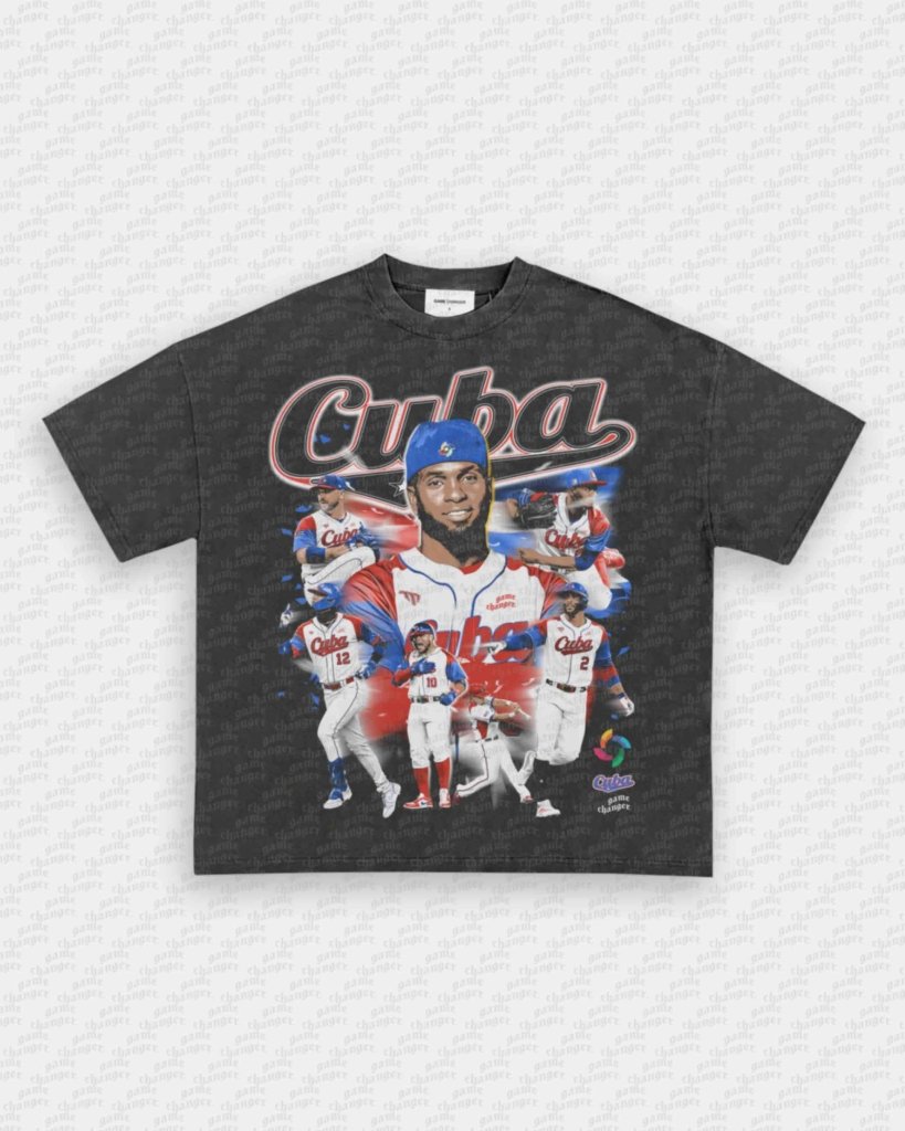 2026 WBC CUBA TEE - VIP - GAME CHANGERS - GAME CHANGERS GRAPHIC TEE